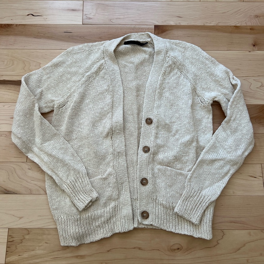Jenni Kayne Linen Stanford Cardigan